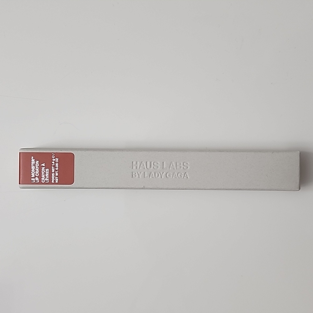 Haus Labs Le Monster Lip Crayon Peach Matte 1.4 g / 0.05 oz NWT